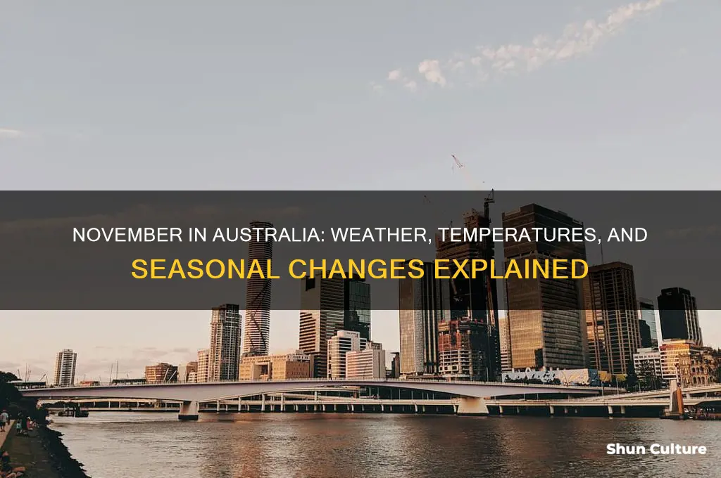 what is the climate like in australia during november