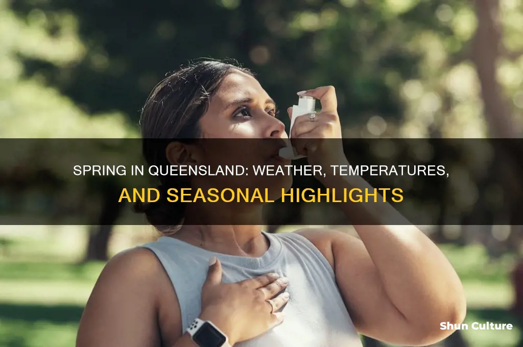 what is the climate like in queensland australia for spring