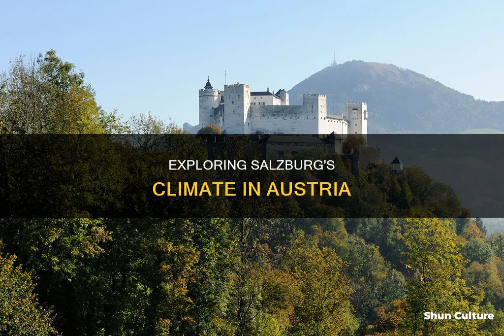 what is the climate like in salzburg austria