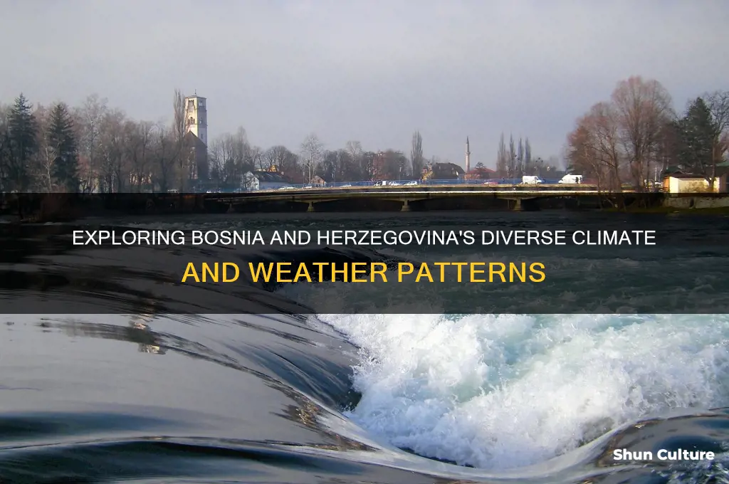what is the climate of bosnia and herzegovina