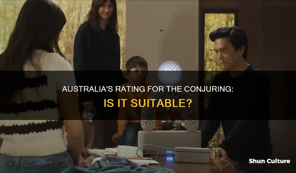 what is the conjuring rated in australia