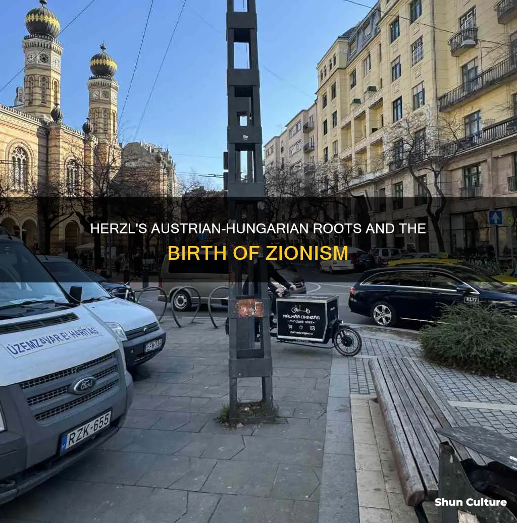 what is the connection between theodor herzl austria-hungary and zionism