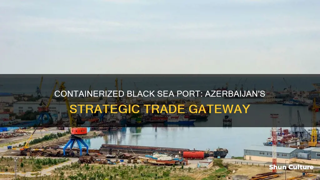 what is the containerized black sea port used for azerbaijan