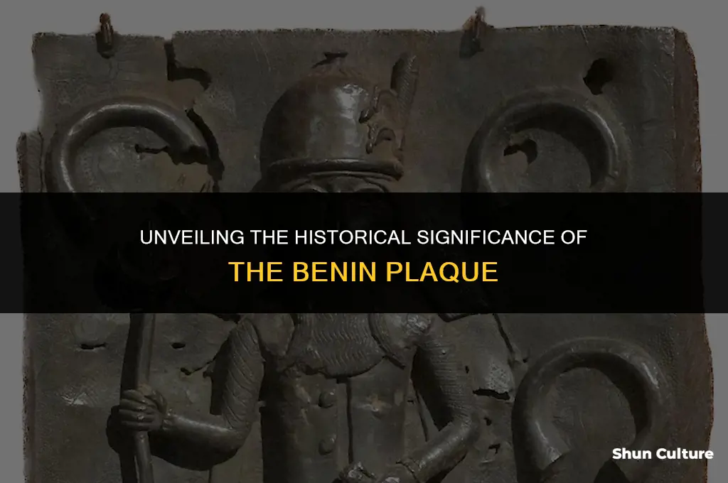 what is the context for the benin plaque