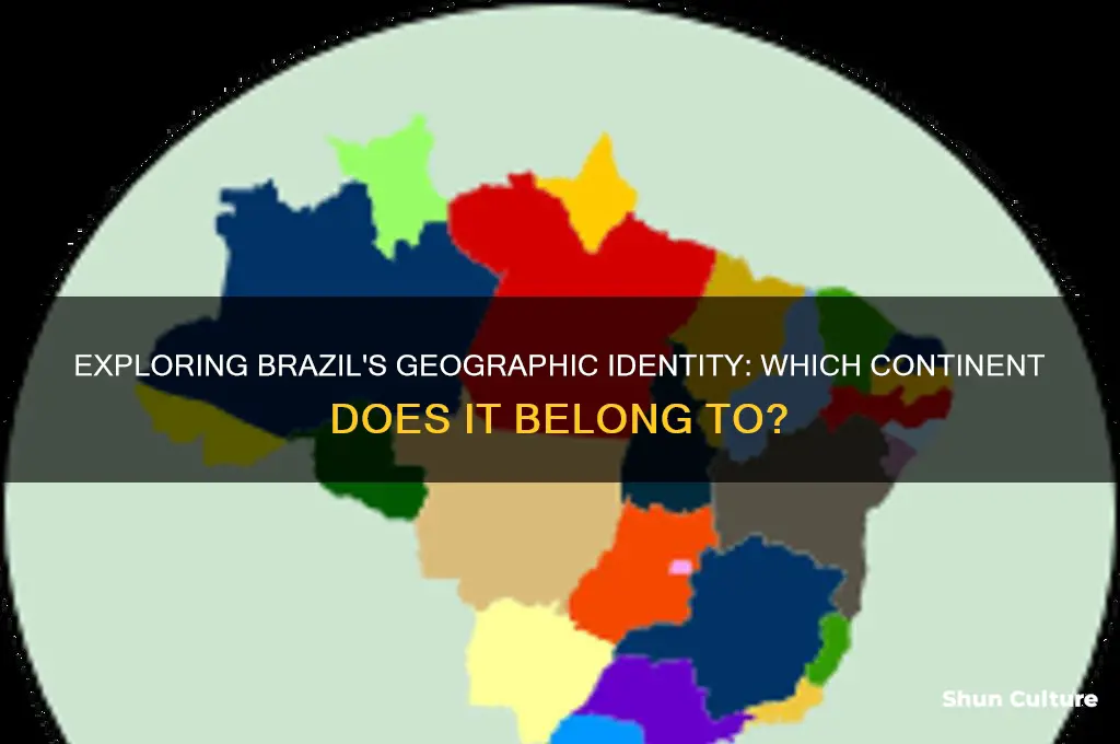 what is the continent of brazil