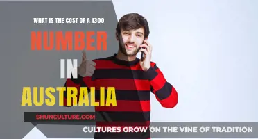 How Much Does a 1300 Number Cost in Australia?
