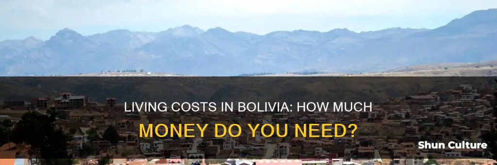 what is the cost of living in bolivia