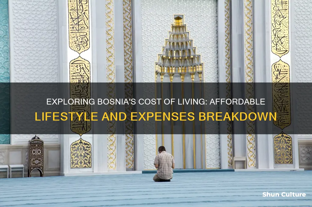 what is the cost of living in bosnia