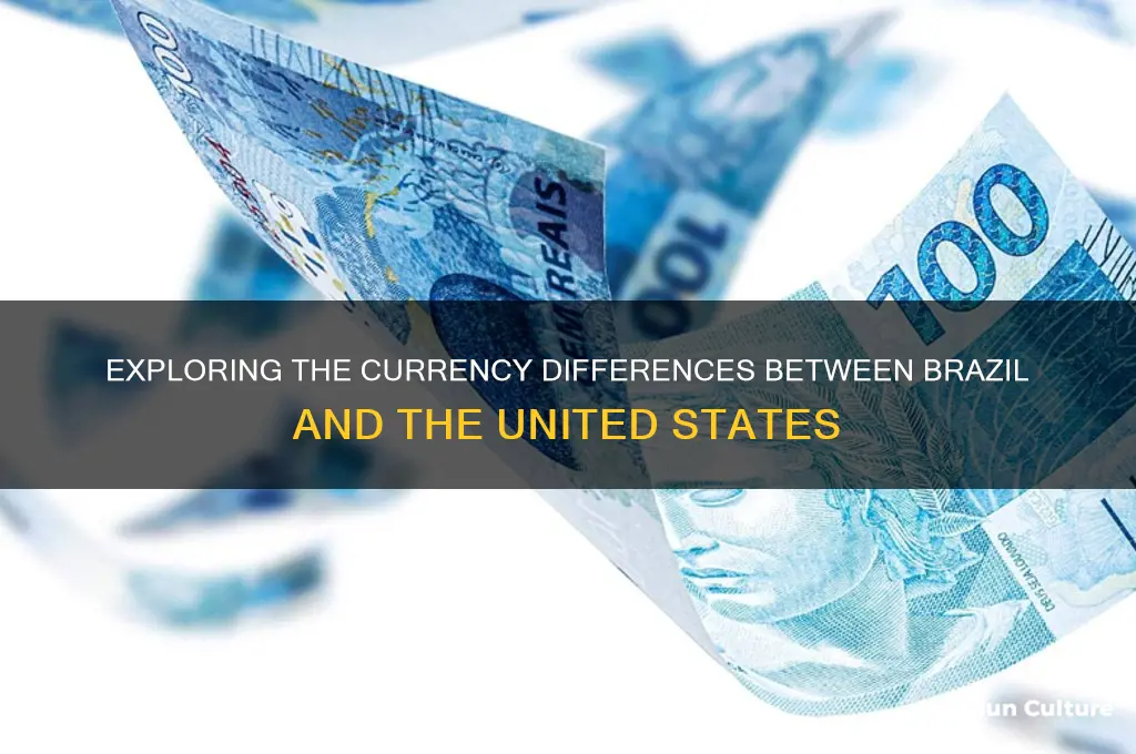what is the countries currency between brazil and united states