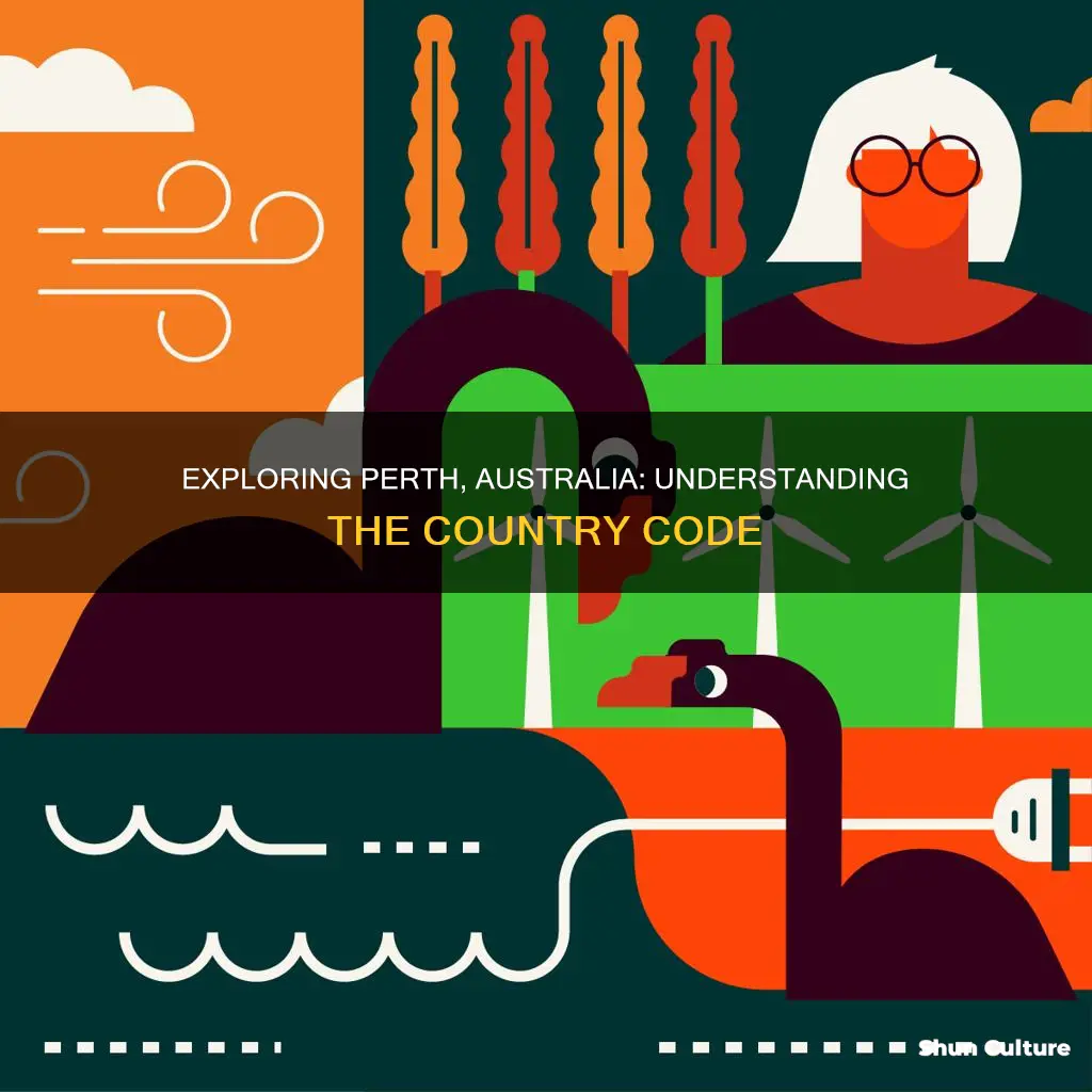 what is the country code for perth australia