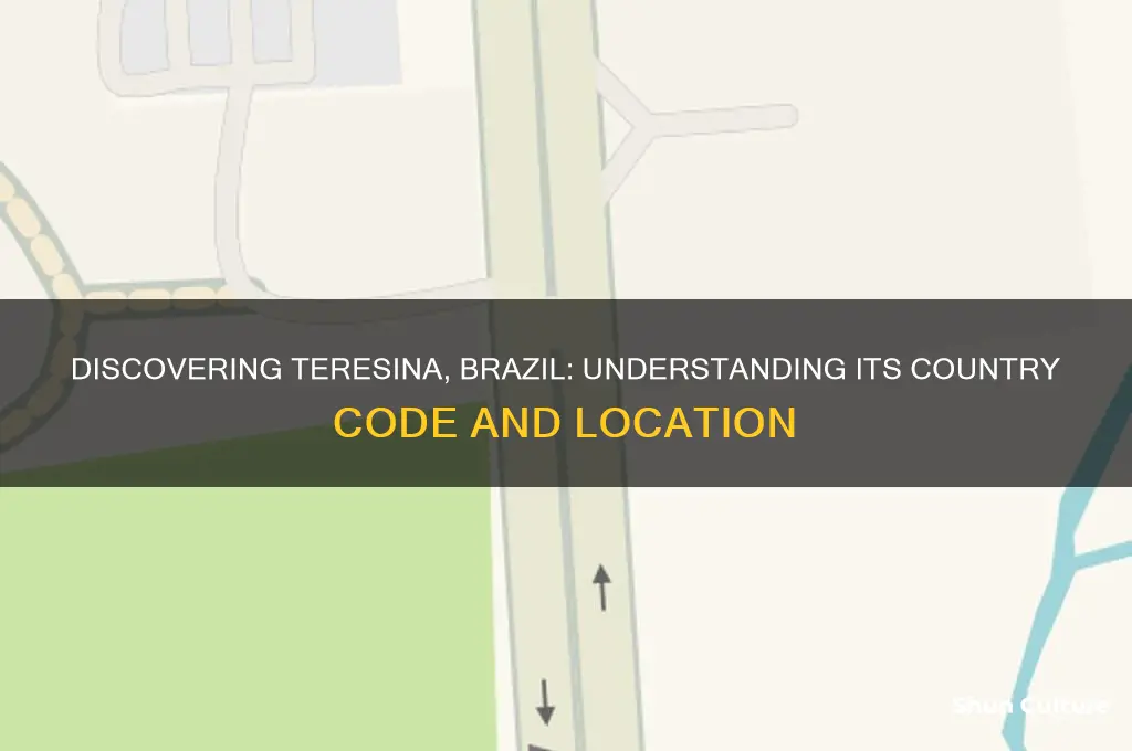 what is the country code for teresina brazil