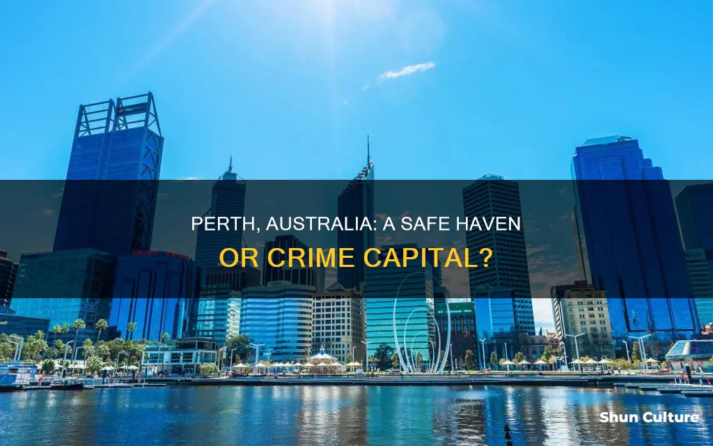 what is the crime rate in perth australia