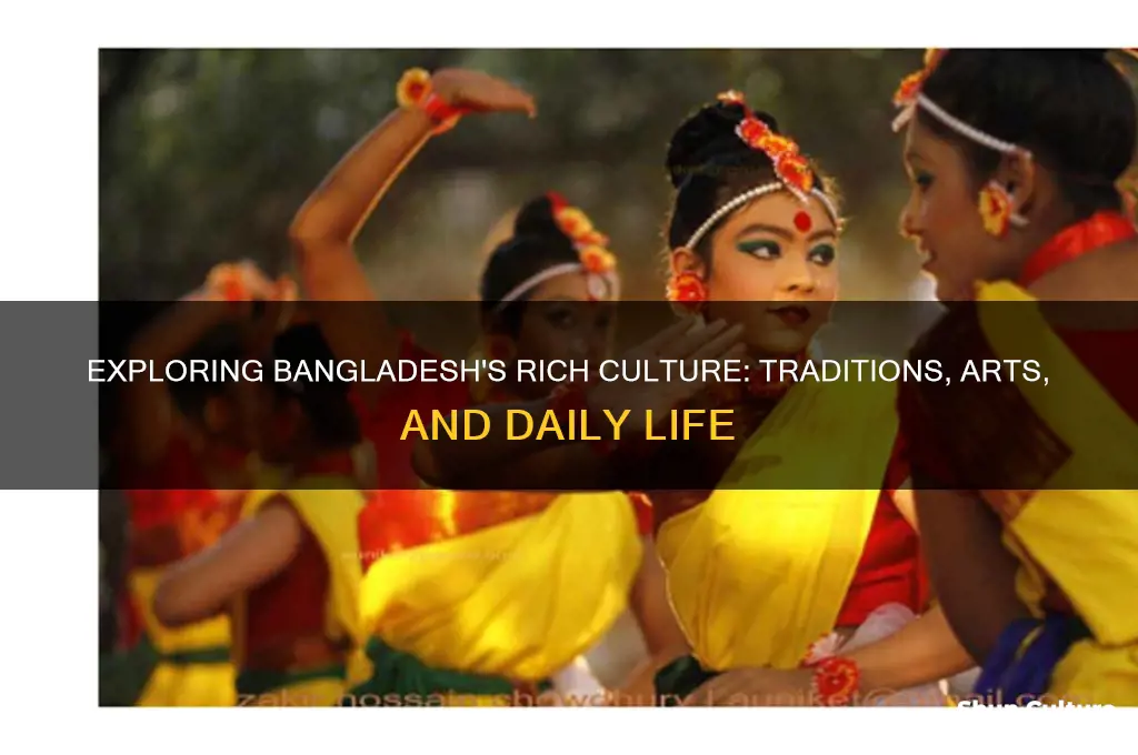 what is the culturw in bangladesh