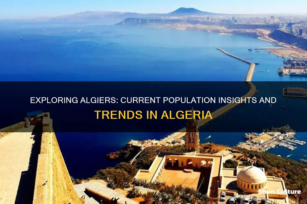what is the current population of algiers algeria