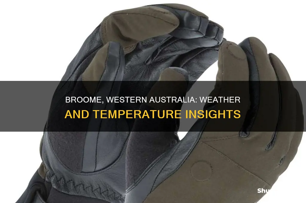 what is the current temperature in broome western australia