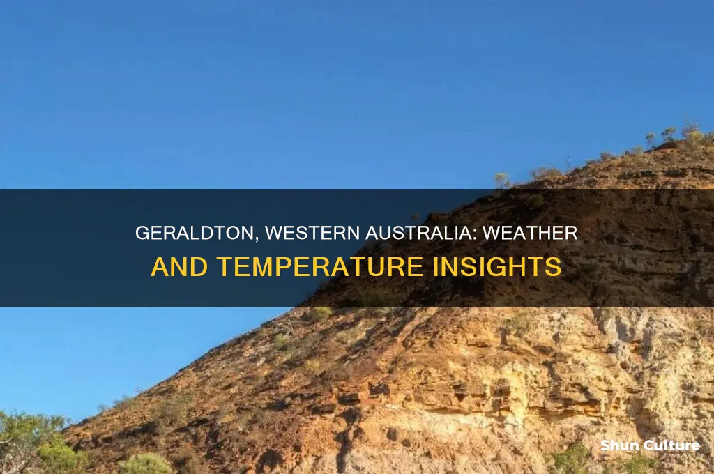 what is the current temperature in geraldton western australia
