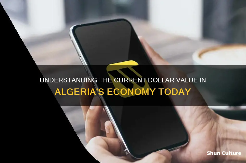 what is the current value of a dollar in algeria