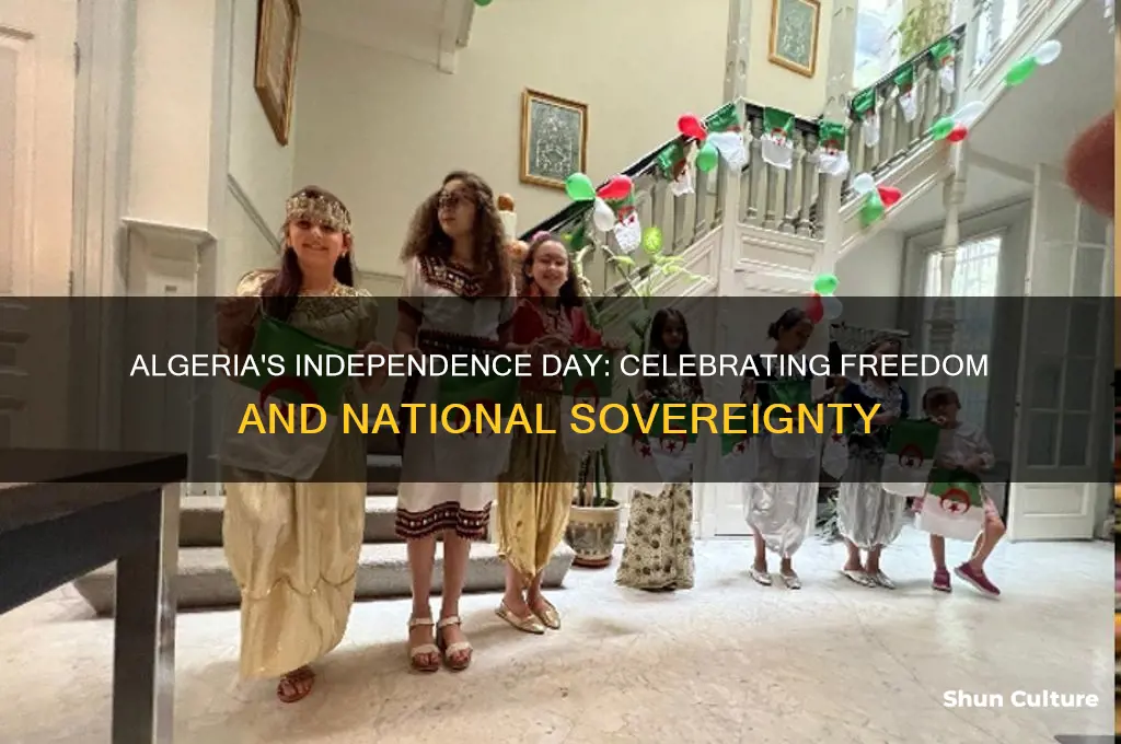what is the date of independence for algeria