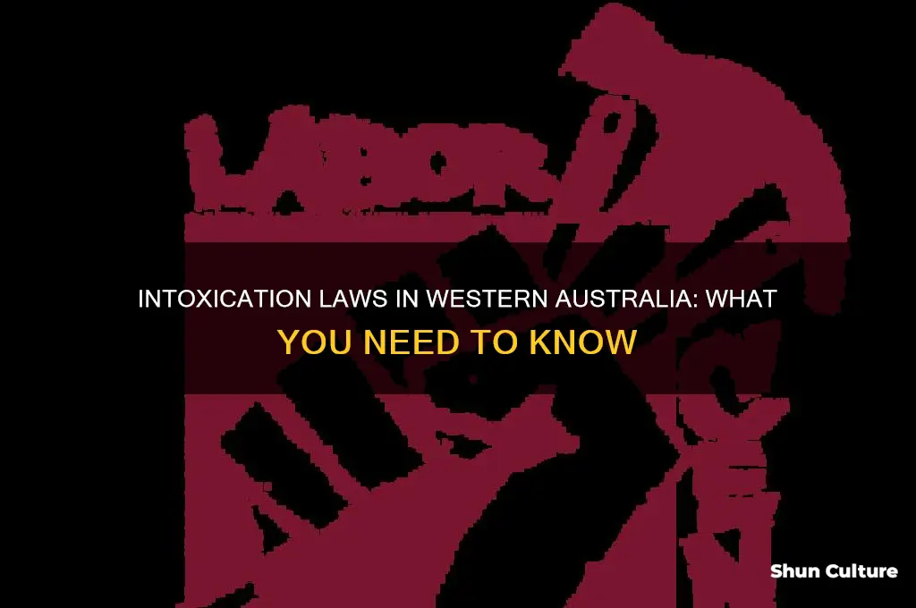 what is the definition of intoxication in western australia