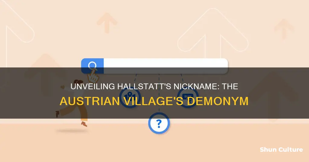 what is the demonym of hallstatt austria