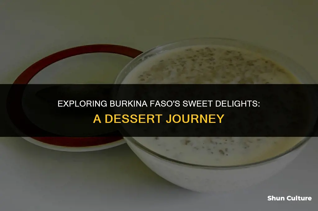 what is the dessert burkina faso