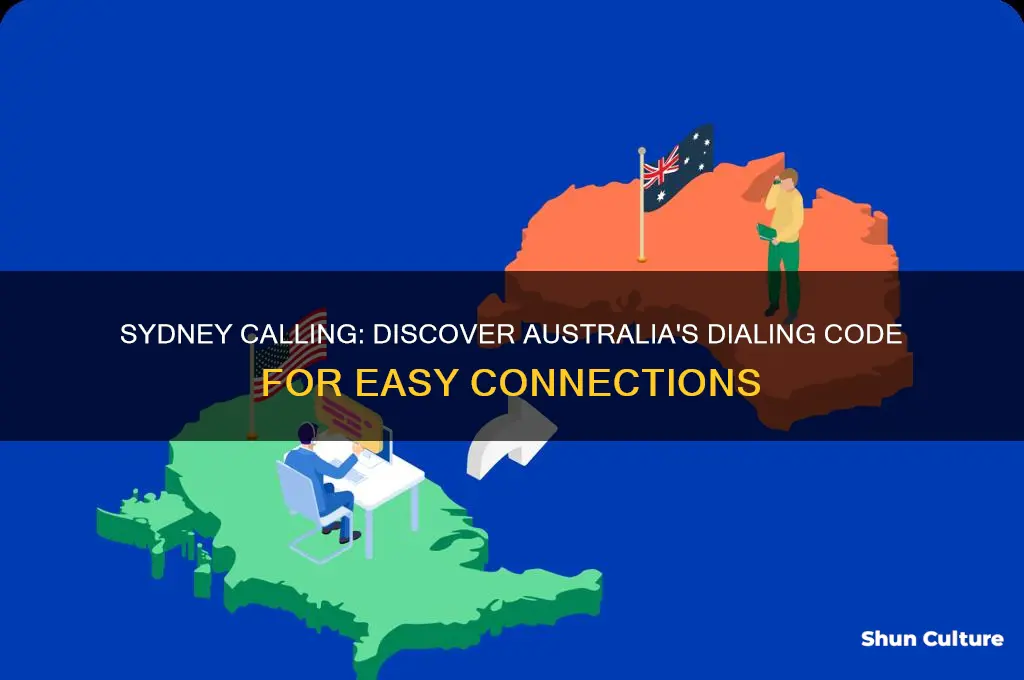 what is the dialing code for sydney australia