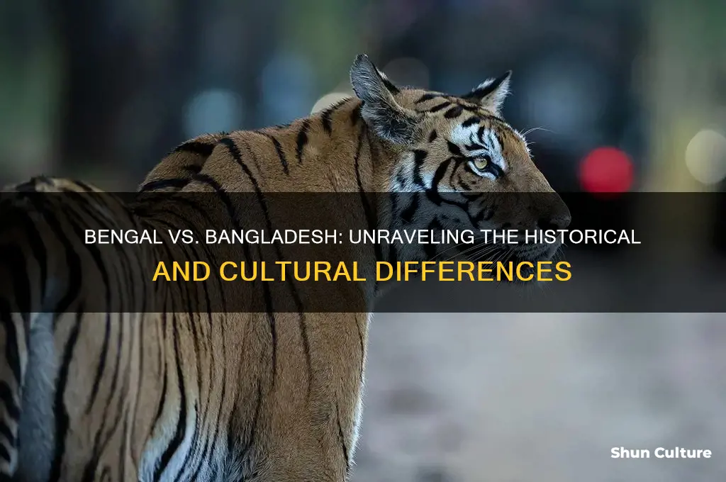 what is the difference between bengal and bangladesh