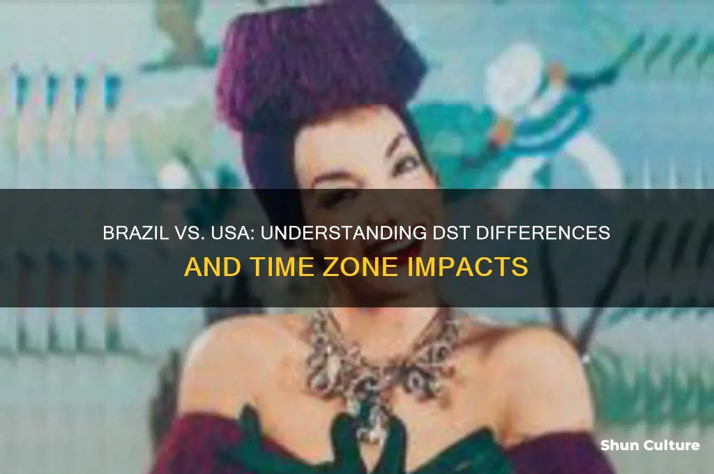 what is the difference between dst in brazil vs usa