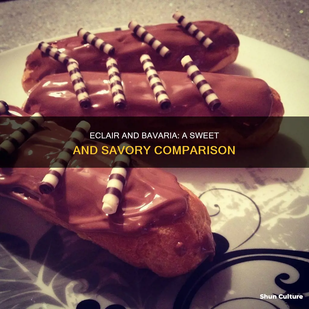 what is the difference between eclair and bavaria