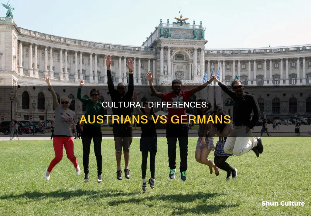 what is the difference between german and austrian people