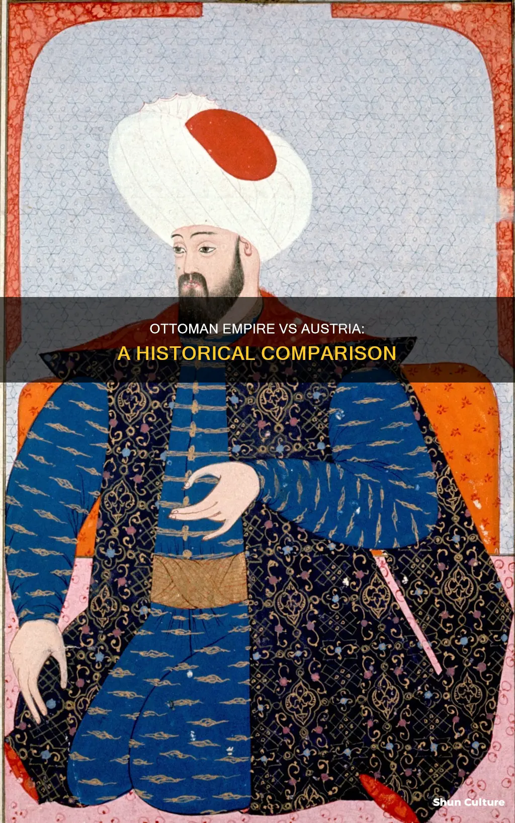what is the difference between the ottoman empire and austria