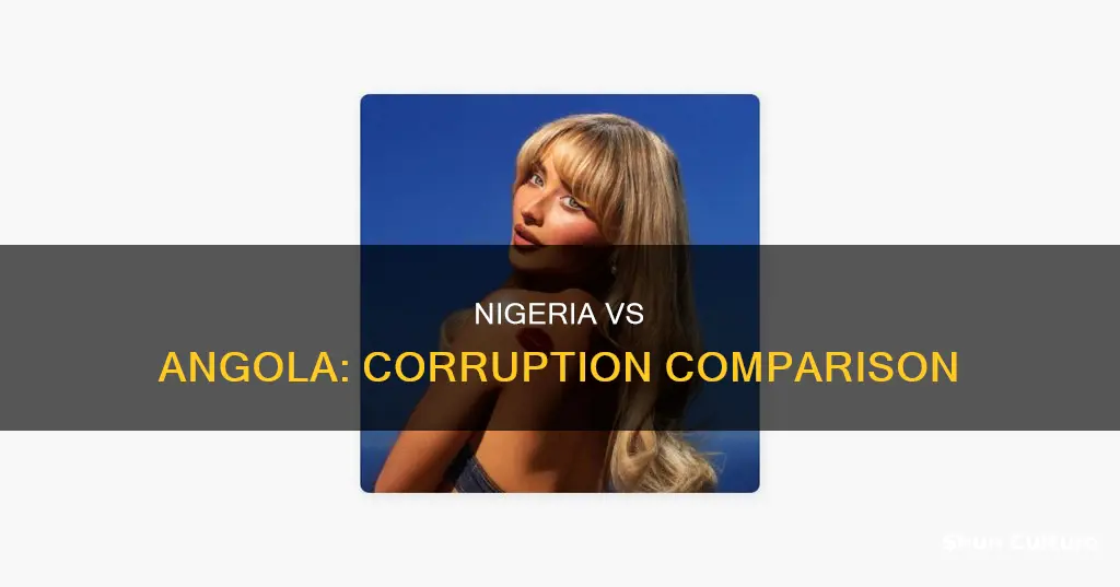 what is the difference in corruption in nigeria and angola