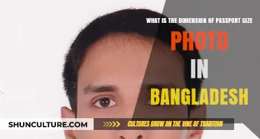 Bangladesh Passport Photo Dimensions: Size Requirements Explained