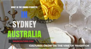 Sydney Dining Etiquette: A Guide to Australian Table Manners