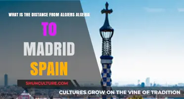 Algiers to Madrid: Exploring the Distance Between Algeria and Spain