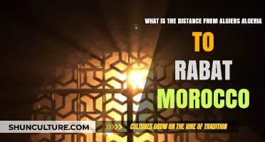 Algiers to Rabat: Exploring the Distance Between Algeria and Morocco