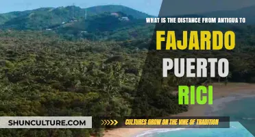 Exploring the Distance: Antigua to Fajardo, Puerto Rico Revealed