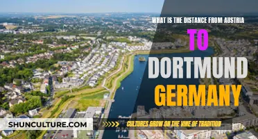 Exploring the Distance: Austria to Dortmund, Germany