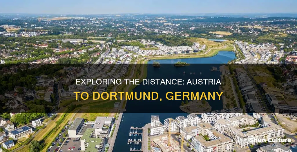 what is the distance from austria to dortmund germany