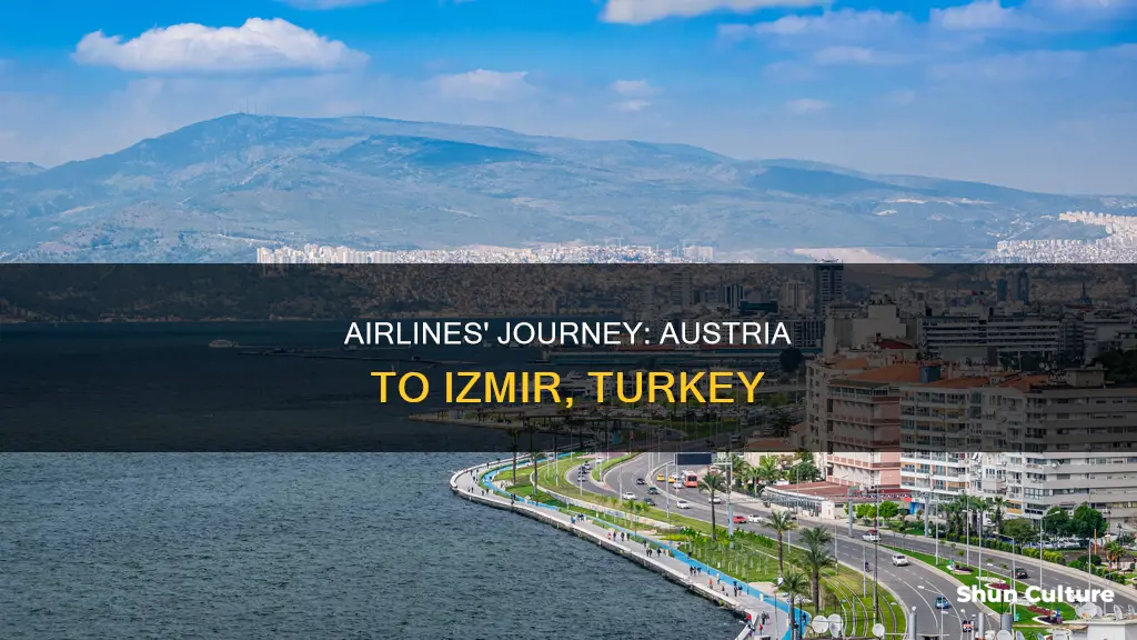 what is the distance from austria to izmir turkey