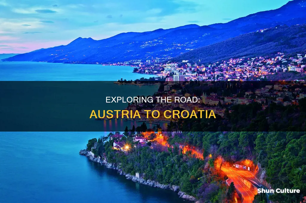 what is the distance from klagenfurt austria opatija croatia