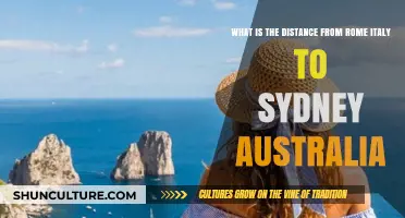 Rome to Sydney: Unveiling the Epic Distance Between Two Iconic Cities