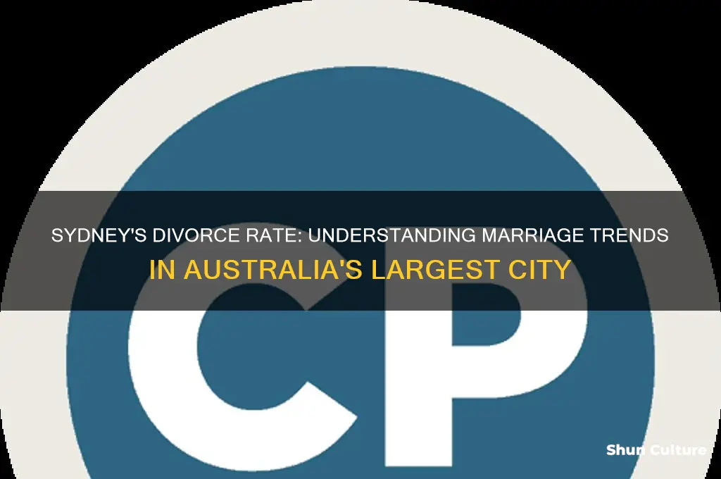what is the divorce rate in sydney australia