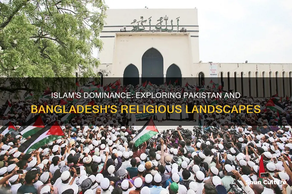 what is the dominant religion in pakistan and bangladesh