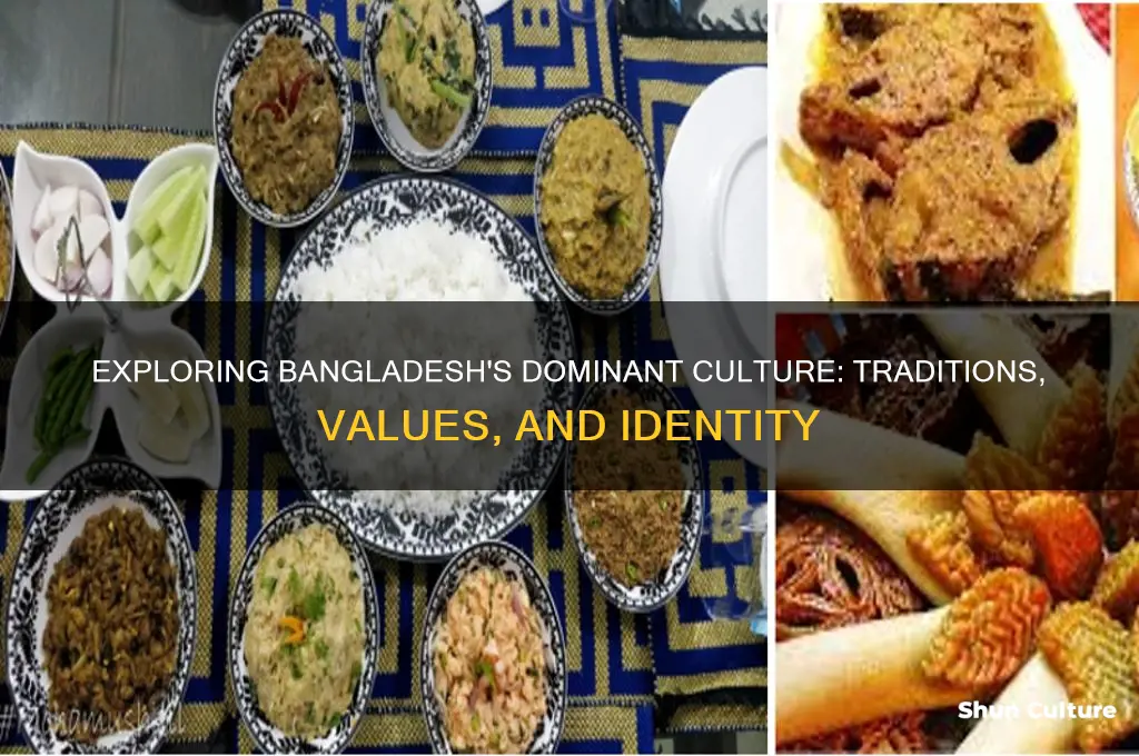 what is the dominat culture of bangladesh