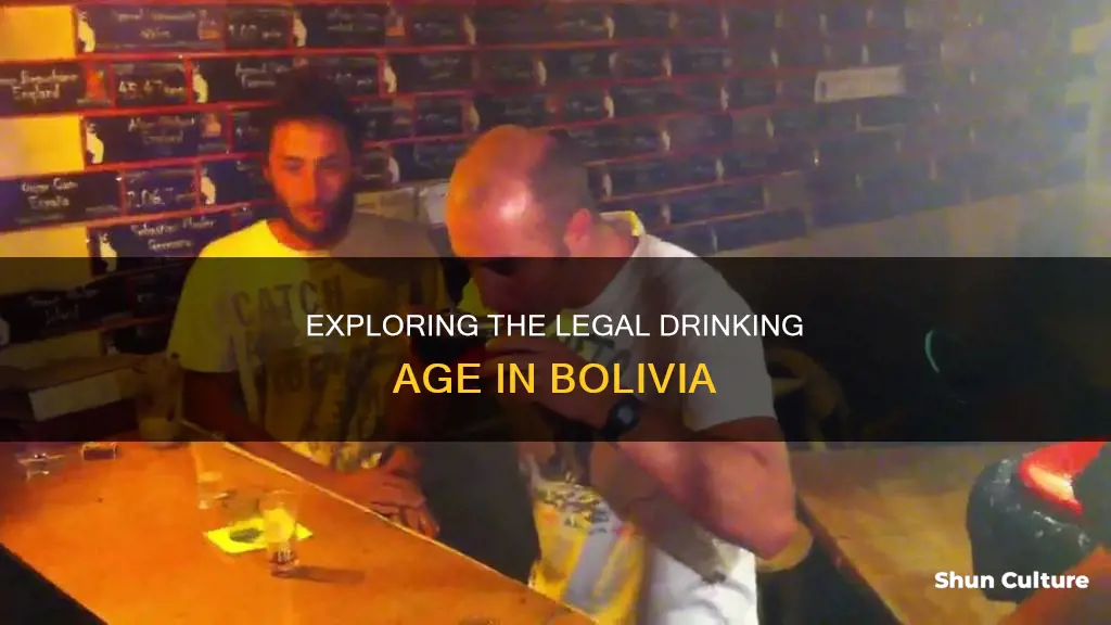 what is the drinking age in bolivia