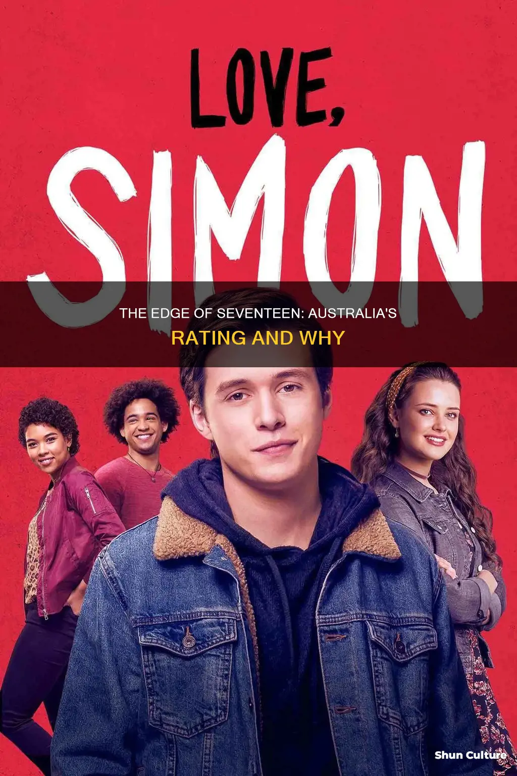 what is the edge of seventeen rated in australia