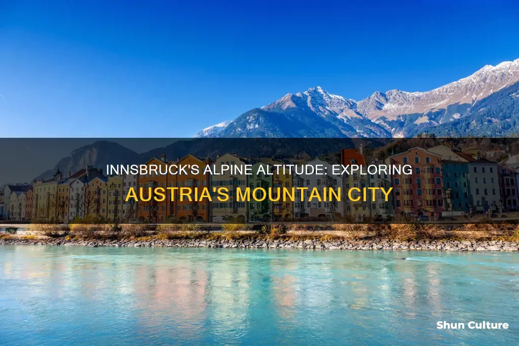 what is the elevation of innsbruck austria