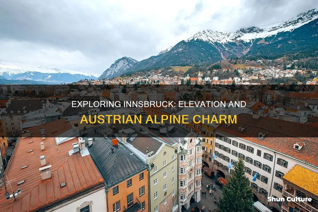 what is the elevation of innsbruck austria