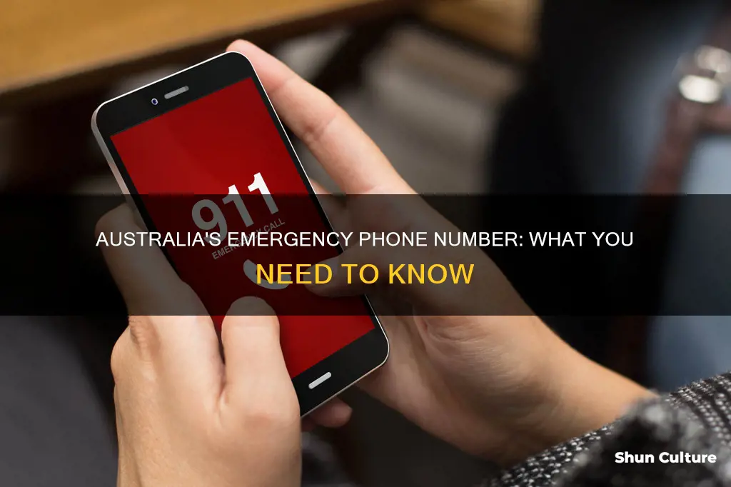 what is the emergency phone number in australia